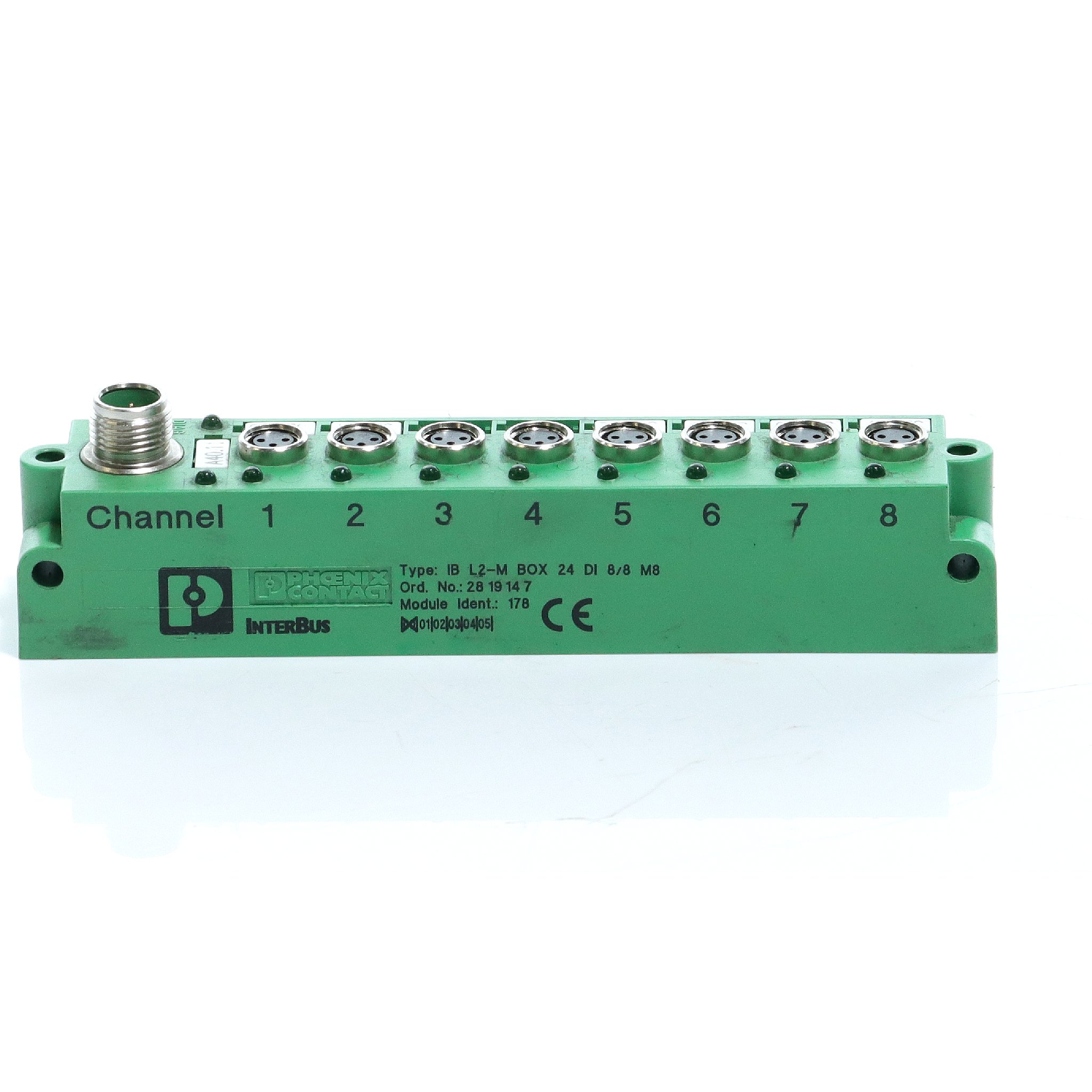 Eingangsmodul IB L2-M BOX 24 DI 8/8 M8 Gebraucht